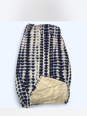 Tie-Dye Navy Tube Mini Dress